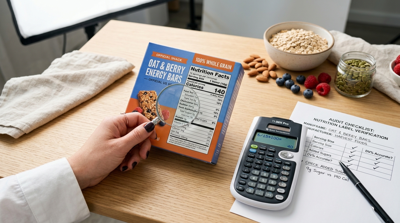 Why Food Labels Don't Match Macro Math: FDA Rounding Rules Explained